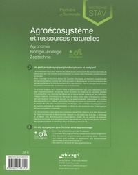 Agroécosystème et ressources naturelles première et Terminale Bac techno STAV