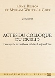 Anne Besson et Myriam White-Le Goff - Fantasy, le merveilleux médiéval aujourd'hui - Actes du colloque du CRELID.