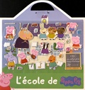  L'imprévu - L'école de Peppa Pig - 24 stickers repositionnables et 1 grand décor.