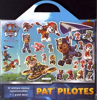  Nickelodeon - Pat' pilotes - Avec 20 stickers mousse repositionnables + 1 grand décor.