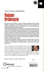 Madame Desbassayns