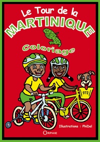 Philippe Delépine - Le tour de la Martinique - Coloriage.