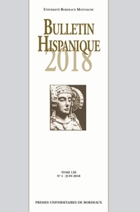 Federico Bravo et Nadine Ly - Bulletin Hispanique - Tome 120 - N°1 - Juin 2018 - varia.