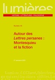 Aurélia Gaillard - Lumières N° 40, 2e semestre 2022 : Autour des Lettres persanes : Montesquieu et la fiction.