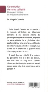 Consultation de soins palliatifs. Un nouvel espace du médecin généraliste