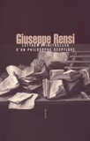 Giuseppe Rensi - Lettres spirituelles d'un philosophe sceptique.