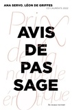 Ana Servo et Léon de Griffes - Avis de pas sage - Prix de la nouvelle érotique.