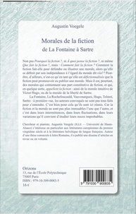 Morales de la fiction, de La Fontaine à Sartre