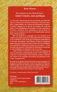 Aimé Césaire, une poétique. Ma conscience et son rythme de chair...