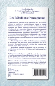 Les rébellions francophones