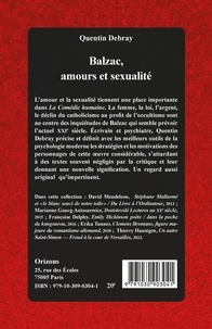 Balzac, amours et sexualité