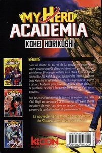 My Hero Academia  Coffret en 3 volumes : Tome 1, Izuku Midoriya : les origines ; Tome 2, Déchaîne-toi, maudit nerd ! ; Tome 3, All Might