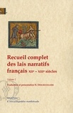 Nathalie Desgrugillers - Recueil complet des lais narratifs français XIIe-XIIIe siècles - Volume 2, G-Y.