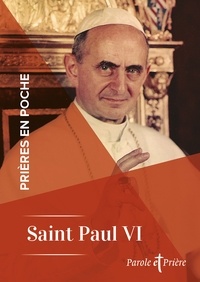Pape Paul VI - Prières en poche - Saint Paul VI.