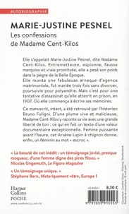 Les confessions de Madame Cent-Kilos. Le manuscrit retrouvé d'une criminelle de la Belle Epoque