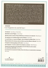 Sociétés & Représentations N° 48, automne 2019 Les imaginaires du canal de Suez. Représentations littéraires et culturelles