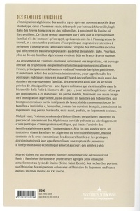 Des familles invisibles. Les algériens de France entre intégrations et discriminations (1945-1985)