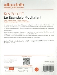 Le Scandale Modigliani  avec 1 CD audio MP3