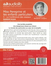 Miss Peregrine et les enfants particuliers Tome 5 La conférence des oiseaux -  avec 1 CD audio MP3