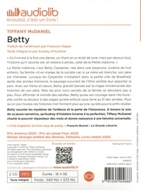 Betty  avec 2 CD audio MP3