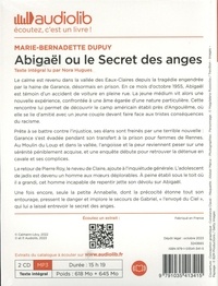Abigaël Tome 3 Le secret des anges -  avec 2 CD audio MP3