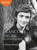 Françoise Sagan - Un certain sourire. 1 CD audio MP3
