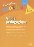 Frédéric Rzanny et Marie-Pierre Sadlocha - J'aime les maths CE2 cycle 2 - Guide pédagogique.
