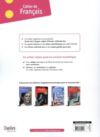 Français 2de. Cahier de l'élève  Edition 2020