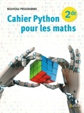 Robert Corne et Amaury Dheedene - Cahier Python pour les maths 2de.
