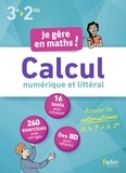 Stéphane Bardau et Marie-Hélène Le Yaouanq - Calcul numérique et littéral 3e-2de.