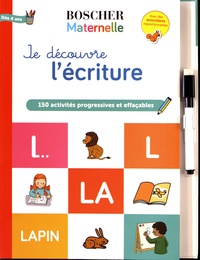 Barbara Arroyo - Je découvre l'écriture - Avec un feutre effaçable et des autocollants repositionnables.