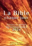 Lizier de Bardies - La bible, chaque jour - Textes des messes quotidiennes 2024.