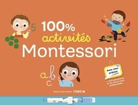  Ma maison Montessori et Marie Paruit - 100% activités Montessori - Avec 1 ardoise, 1 feutre effaçable, 154 autocollants et 32 cartes-mots prédécoupées.