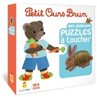 Marie Aubinais et Danièle Bour - Mes premiers puzzles à toucher Petit Ours Brun.