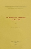 Alain Daniélou - La musique du Cambodge et du Laos.