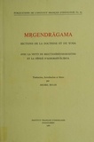 Michel Hulin - Mṛgendrāgama. Sections de la doctrine et du yoga - Avec la Vṛtti de Bhaṭṭanārāyaṇakaṇṭha et la Dīpikā d'Aghoraśivācārya.