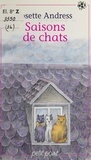 Josette Andress et Nicole Vimard - Saisons de chats.