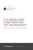 Natalia Leclerc et Anne Pinot - "La révolution a été faite par les voluptueux" - La force du mal dans l'oeuvre de Dostoïevski.