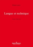 Pierre Lerat - Langue et technique.