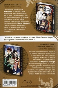 Demon Slayer Tome 21 Coffret en 2 volumes. Avec Le Fanbook officiel tom 1 offert -  -  Edition collector