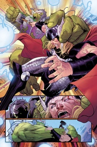 Hulk VS Thor. Drapeau de guerre