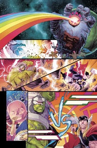 Hulk VS Thor. Drapeau de guerre