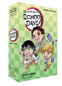 Matsuki Hokami - Demon Slayer School Days  : Coffret en 2 volumes - Tome 1, Les retards sont strictement interdits ! ; Tome 2, Nocturne à l'école des pourfendeurs.