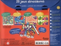 20 jeux dinosaures. Avec 1 feutre effaçable