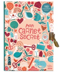 Feena Brooks - Mon carnet secret - Avec 150 autocollants inclus.