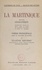Eugène Revert et  Faculté des lettres de l'Unive - La Martinique, étude géographique - Thèse principale pour le Doctorat ès-lettres.