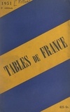 Jean Pollaert - Tables de France, la France en 19 régions.