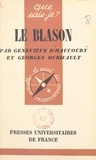 Geneviève d'Haucourt et Georges Durivault - Le blason.