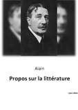  Alain - Propos sur la littérature.