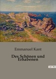 Emmanuel Kant - Des sch nen und erhabenen.